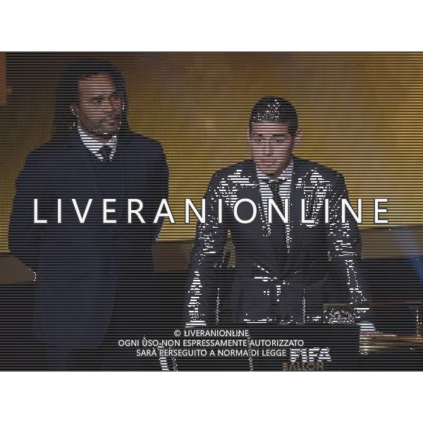 FIFA Ballon d\'Or 2014 Zurigo (Svizzera) - 12.01.2015 Nella Foto:James Rodriguez vince il premio Puskas per il piu\' bel gol /Ph.Vitez-Ag. Aldo Liverani