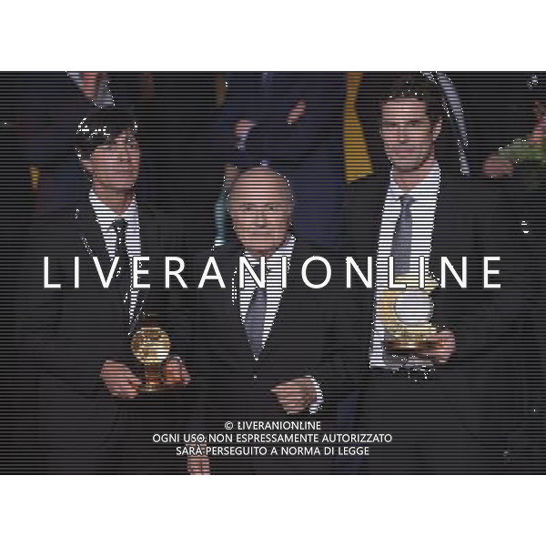FIFA Ballon d\'Or 2014 Zurigo (Svizzera) - 12.01.2015 Nella Foto:Ralf Kellermann joachim loew e blatter /Ph.Vitez-Ag. Aldo Liverani