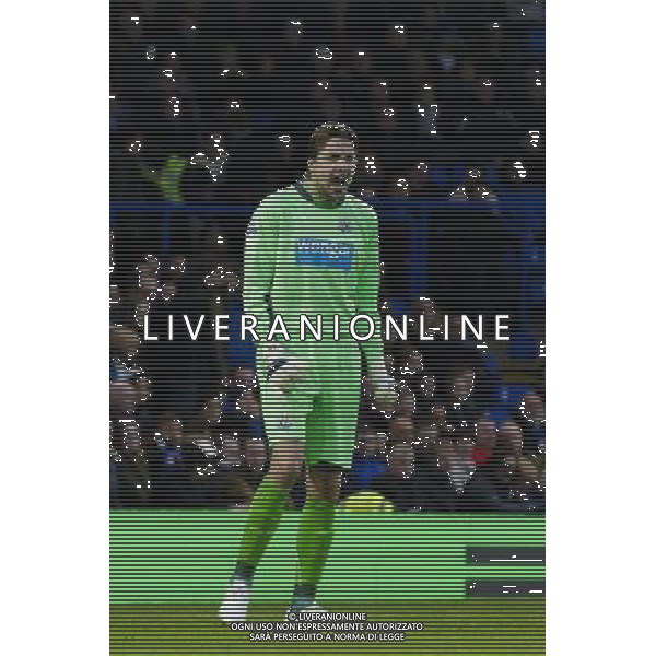 Newcastle United\'s Tim Krul reacts during the game Photographer Craig Mercer/CameraSport Football - Barclays Premiership - Chelsea v Newcastle United - Saturday 10th January 2015 - Stamford Bridge - London © CameraSport - 43 Linden Ave. Countesthorpe. Leicester. England. LE8 5PG - Tel: +44 (0) 116 277 4147 - admin@camerasport.com - www.camerasport.com AG ALDO LIVERANI SAS ONLY ITALY