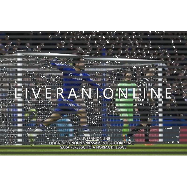 Chelsea\'s Diego Costa reacts to the referee\'s decision not to give a penalty after he claimed for handball Photographer Craig Mercer/CameraSport Football - Barclays Premiership - Chelsea v Newcastle United - Saturday 10th January 2015 - Stamford Bridge - London © CameraSport - 43 Linden Ave. Countesthorpe. Leicester. England. LE8 5PG - Tel: +44 (0) 116 277 4147 - admin@camerasport.com - www.camerasport.com AG ALDO LIVERANI SAS ONLY ITALY