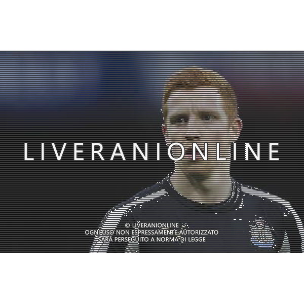 Newcastle United\'s Jack Colback during today\'s match Photographer Craig Mercer/CameraSport Football - Barclays Premiership - Chelsea v Newcastle United - Saturday 10th January 2015 - Stamford Bridge - London © CameraSport - 43 Linden Ave. Countesthorpe. Leicester. England. LE8 5PG - Tel: +44 (0) 116 277 4147 - admin@camerasport.com - www.camerasport.com AG ALDO LIVERANI SAS ONLY ITALY
