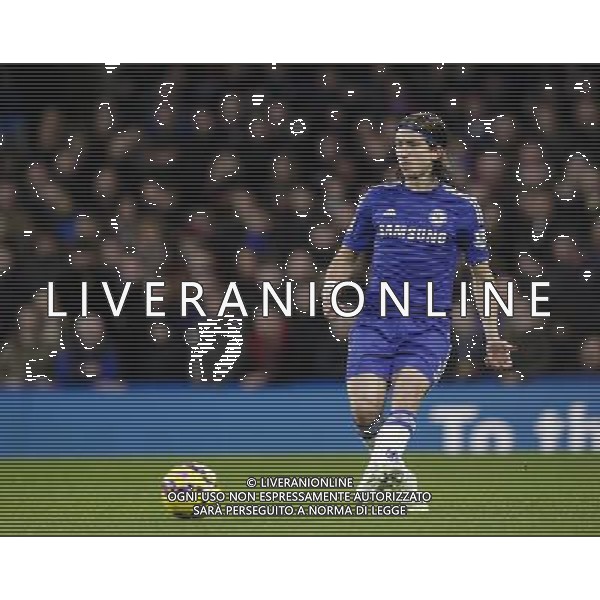 Chelsea\'s Filipe Luis in action during todays match Photographer Craig Mercer/CameraSport Football - Barclays Premiership - Chelsea v Newcastle United - Saturday 10th January 2015 - Stamford Bridge - London © CameraSport - 43 Linden Ave. Countesthorpe. Leicester. England. LE8 5PG - Tel: +44 (0) 116 277 4147 - admin@camerasport.com - www.camerasport.com AG ALDO LIVERANI SAS ONLY ITALY
