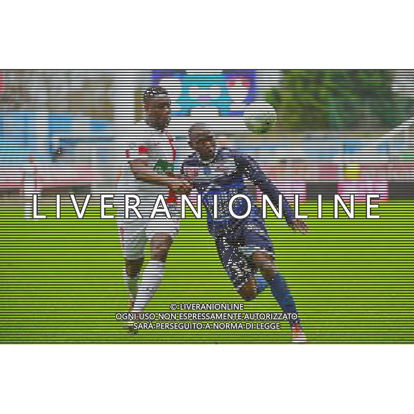 Henri BIENVENU NTSAMA / Ismael TRAORE - 10.01.2014 - Troyes / Brest - 19e journee Ligue 2 Photo : Dave Winter / Icon Sport AG ALDO LIVERANI SAS ONLY ITALY