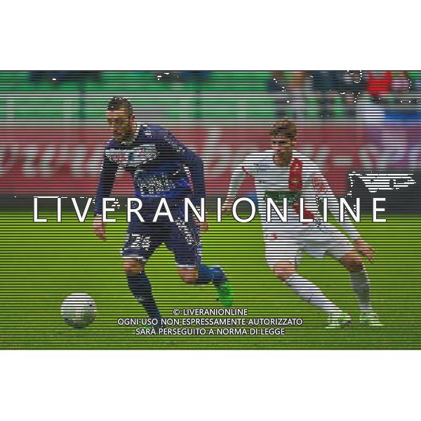 Jonathan MARTINS PEREIRA / Manuel PEREZ - 10.01.2014 - Troyes / Brest - 19e journee Ligue 2 Photo : Dave Winter / Icon Sport AG ALDO LIVERANI SAS ONLY ITALY