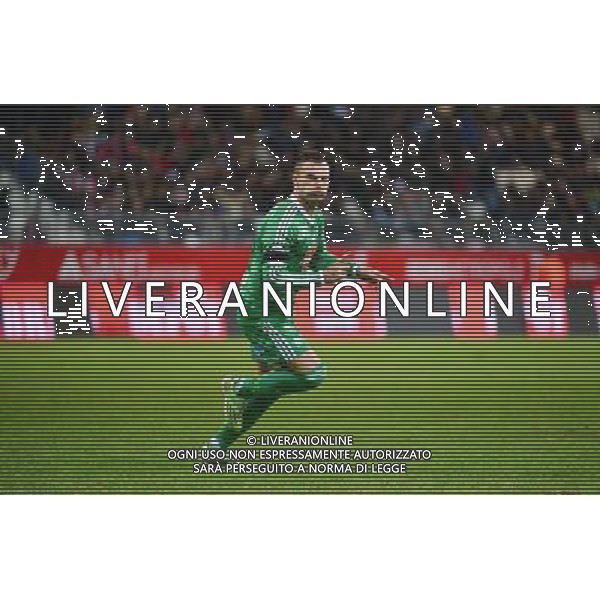 Joie Yohan MOLLO - 10.01.2015 - Reims / Saint Etienne - 20eme journee de Ligue 1 Photo : Dave Winter / Icon Sport AG ALDO LIVERANI SAS ONLY ITALY