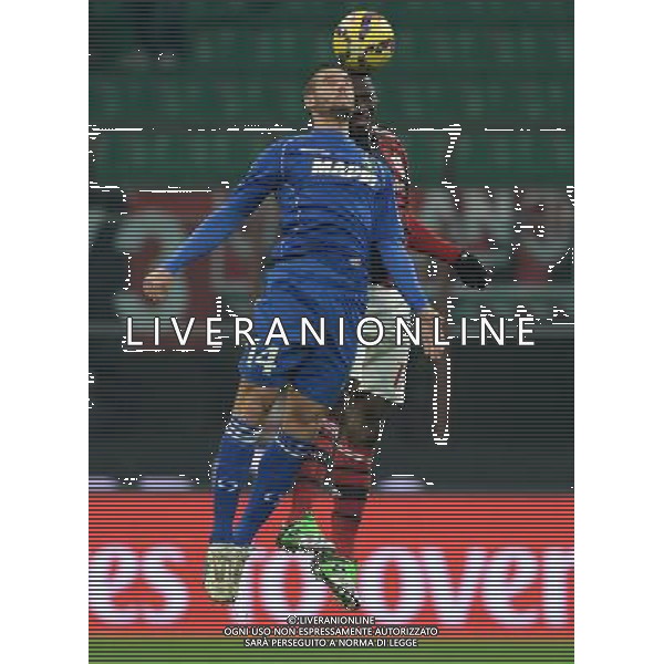 Coppa Italia TIM Cup 2014/2015 Ottavi di Finale Milano - 13.01.2015 Milan-Sassuolo Nella Foto: pavoletti e zapata /Ph.Vitez-Ag. Aldo Liverani