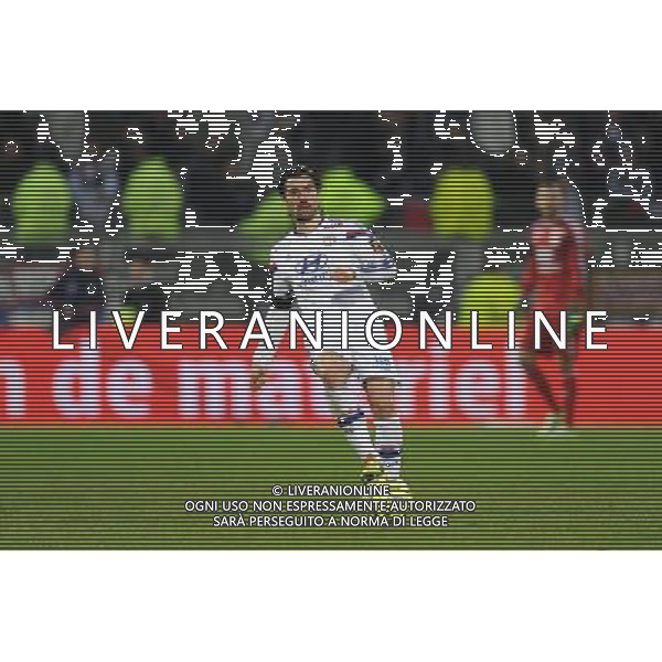 Milan BISEVAC - 11.01.2015 - Lyon / Toulouse - 20eme journee de Ligue 1 Photo : Jean Paul Thomas / Icon Sport /Agenzia Aldo Liverani sas - ITALY ONLY - EDITORIAL USE ONLY