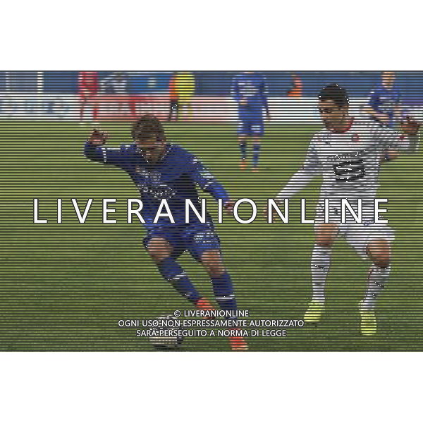 Christophe VINCENT / Benjamin ANDRE - 13.01.2015 - Bastia / Rennes - 1/4Finale Coupe de la Ligue - Photo : Michel Maestracci / Icon Sport /Agenzia Aldo Liverani sas - ITALY ONLY - EDITORIAL USE ONLY