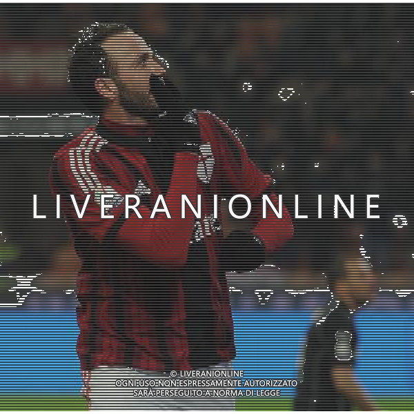Coppa Italia TIM Cup 2014/2015 Ottavi di Finale Milano - 13.01.2015 Milan-Sassuolo Nella Foto: gianpaolo pazzini esultanza dopo il gol /Ph.Vitez-Ag. Aldo Liverani