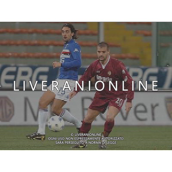 GENOVA 12/01/05 COPPA ITALIA TIM 2004/05 SAMPDORIA-TORINO NELLA FOTO MANIERO FILIPPO PH GIGI ARCAINI/G.ALDO LIVERANI