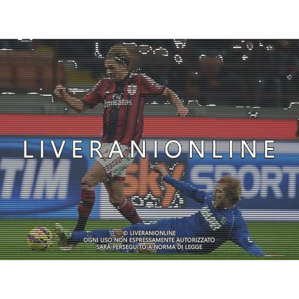 Coppa Italia TIM Cup 2014/2015 Ottavi di Finale Milano - 13.01.2015 Milan-Sassuolo Nella Foto: davide biondini e alessio cerci /Ph.Vitez-Ag. Aldo Liverani