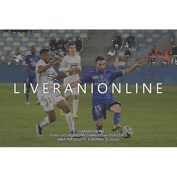 Julian PALMIERI - 13.01.2015 - Bastia / Rennes - 1/4Finale Coupe de la Ligue - Photo : Michel Maestracci / Icon Sport /Agenzia Aldo Liverani Sas - ITALY ONLY - EDITORIAL USE ONLY