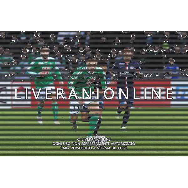 Yohan MOLLO - 13.01.2015 - Saint Etienne / Paris Saint Germain - 1/4Finale Coupe de la Ligue Photo : Jean Paul Thomas / Icon Sport /Agenzia Aldo Liverani Sas - ITALY ONLY - EDITORIAL USE ONLY