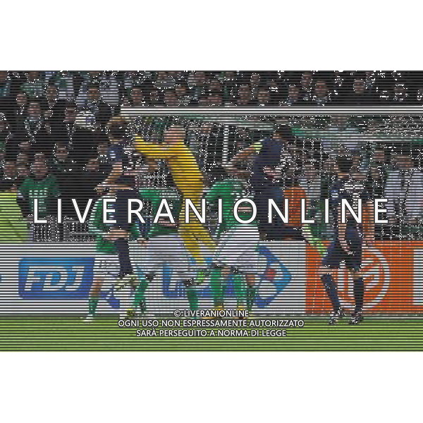 Stephane RUFFIER - 13.01.2015 - Saint Etienne / Paris Saint Germain - 1/4Finale Coupe de la Ligue Photo : Jean Paul Thomas / Icon Sport /Agenzia Aldo Liverani Sas - ITALY ONLY - EDITORIAL USE ONLY