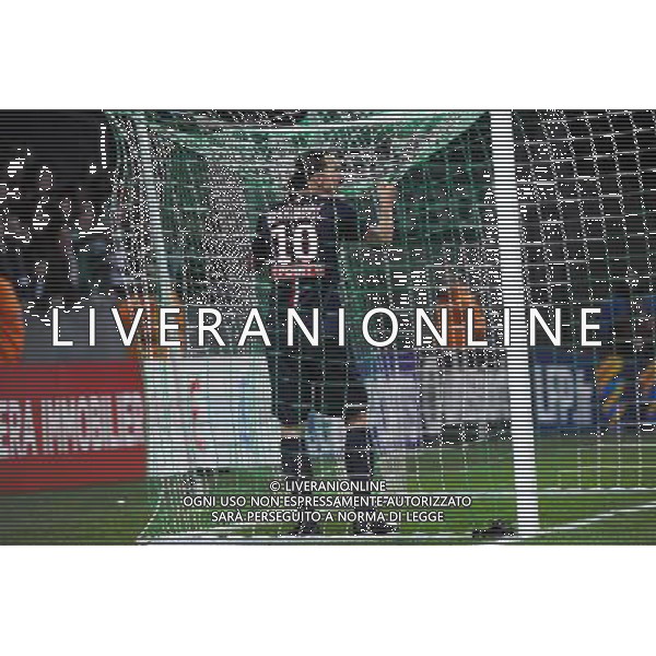 Joie PSG - Zlatan IBRAHIMOVIC - 13.01.2015 - Saint Etienne / Paris Saint Germain - 1/4Finale Coupe de la Ligue Photo : Jean Paul Thomas / Icon Sport /Agenzia Aldo Liverani Sas - ITALY ONLY - EDITORIAL USE ONLY