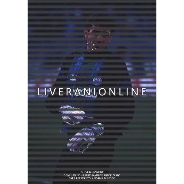 RETROSPETTIVA GIOVANNI GALLI CALCIATORE NELLA FOTO GIOVANNI GALLI CON LA MAGLIA DEL NAPOLI AG ALDO LIVERANI SAS