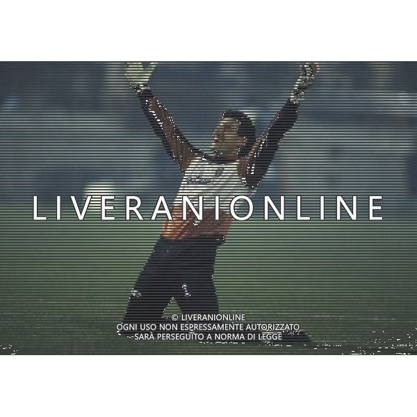 RETROSPETTIVA GIOVANNI GALLI CALCIATORE NELLA FOTO GIOVANNI GALLI MAGLIA MILAN AG ALDO LIVERANI SAS