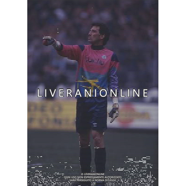RETROSPETTIVA GIOVANNI GALLI CALCIATORE NELLA FOTO GIOVANNI GALLI MAGLIA NAPOLI AG ALDO LIVERANI SAS