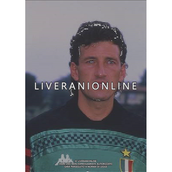 RETROSPETTIVA GIOVANNI GALLI CALCIATORE NELLA FOTO GIOVANNI GALLI MAGLIA MILAN AG ALDO LIVERANI SAS