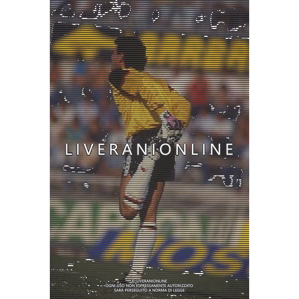 RETROSPETTIVA GIOVANNI GALLI CALCIATORE NELLA FOTO GIOVANNI GALLI MAGLIA MILAN AG ALDO LIVERANI SAS