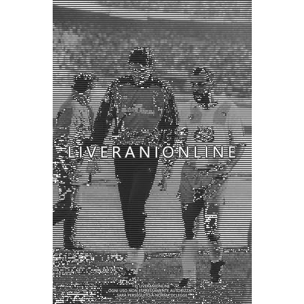 RETROSPETTIVA GIOVANNI GALLI CALCIATORE NELLA FOTO GIOVANNI GALLI MAGLIA MILAN E JUNIOR AG ALDO LIVERANI SAS