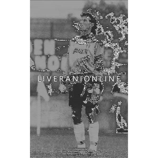 RETROSPETTIVA GIOVANNI GALLI CALCIATORE NELLA FOTO GIOVANNI GALLI MAGLIA NAPOLI AG ALDO LIVERANI SAS