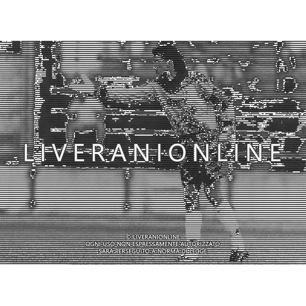 RETROSPETTIVA GIOVANNI GALLI CALCIATORE NELLA FOTO GIOVANNI GALLI MAGLIA NAPOLI AG ALDO LIVERANI SAS