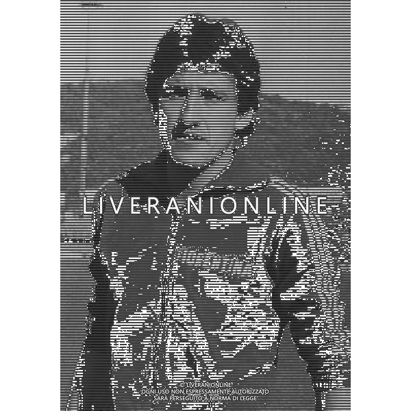 RETROSPETTIVA GIOVANNI GALLI CALCIATORE NELLA FOTO GIOVANNI GALLI MAGLIA FIORENTINA AG ALDO LIVERANI SAS