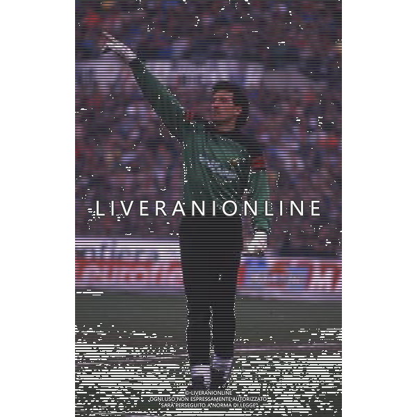 RETROSPETTIVA GIOVANNI GALLI CALCIATORE NELLA FOTO GIOVANNI GALLI MAGLIA MILAN AG ALDO LIVERANI SAS