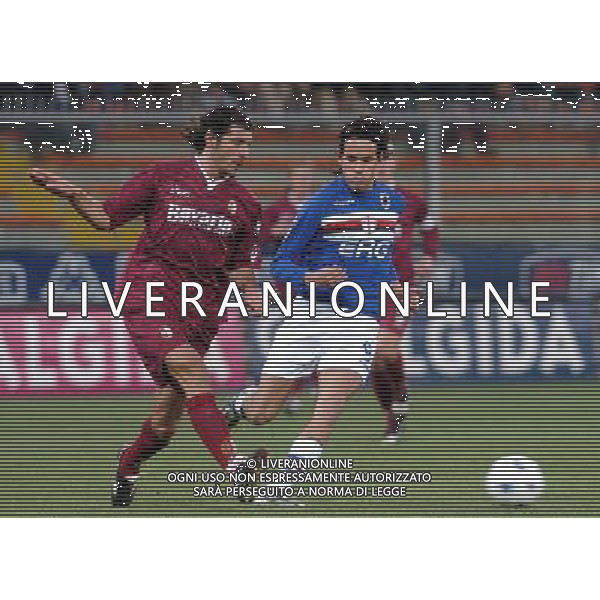 GENOVA 12/01/05 COPPA ITALIA TIM 2004/05 SAMPDORIA-TORINO NELLA FOTO PECCARISI MAURIZIO CON INZAGHI SIMONE PH GIGI ARCAINI/G.ALDO LIVERANI