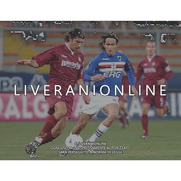 GENOVA 12/01/05 COPPA ITALIA TIM 2004/05 SAMPDORIA-TORINO NELLA FOTO PECCARISI MAURIZIO CON INZAGHI SIMONE PH GIGI ARCAINI/G.ALDO LIVERANI