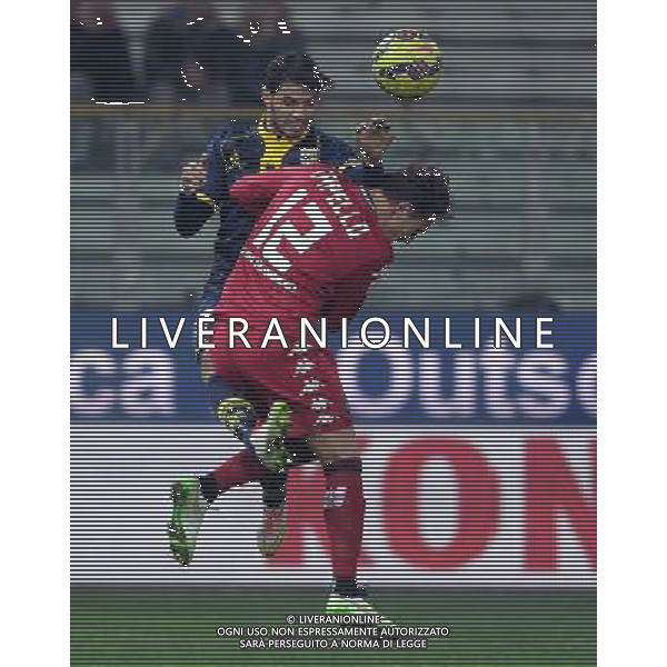 Coppa Italia TIM Cup 2014/2015 Ottavi di Finale Parma - 14.01.2015 Parma-Cagliari Nella Foto:mendes e alessandro capello /Ph.Vitez-Ag. Aldo Liverani