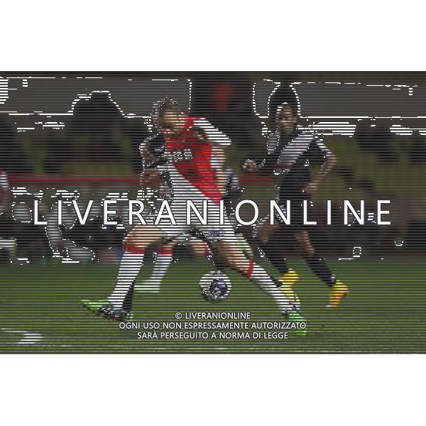 Dimitar BERBATOV / Dorian LEVEQUE - 14.01.2015 - Monaco / Guingamp - 1/4Finale Coupe de la Ligue Photo : Jean Christophe Magnenet / Icon Sport AG ALDO LIVERANI SAS ONLY ITALY