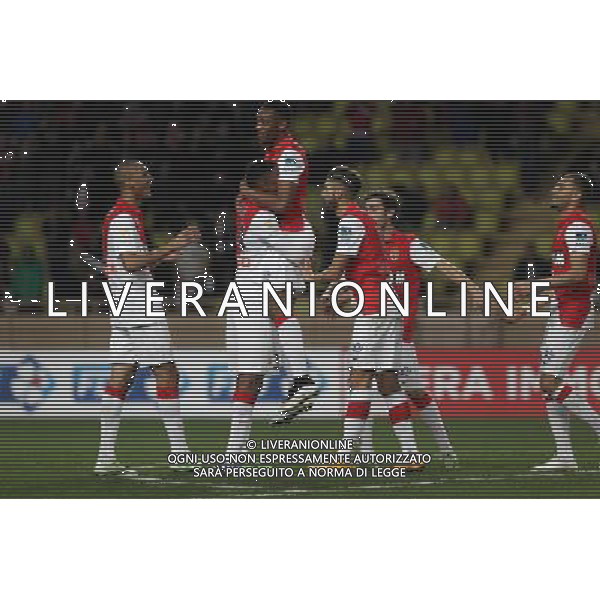Joie Anthony MARTIAL - 14.01.2015 - Monaco / Guingamp - 1/4Finale Coupe de la Ligue Photo : Jean Christophe Magnenet / Icon Sport AG ALDO LIVERANI SAS ONLY ITALY