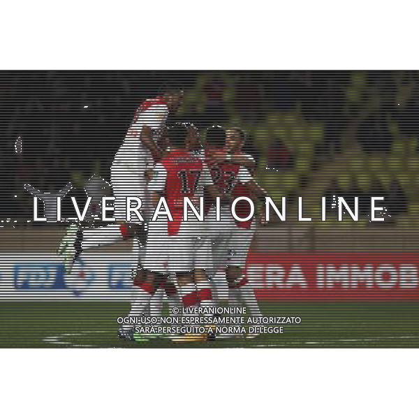 Joie Anthony MARTIAL - 14.01.2015 - Monaco / Guingamp - 1/4Finale Coupe de la Ligue Photo : Jean Christophe Magnenet / Icon Sport AG ALDO LIVERANI SAS ONLY ITALY
