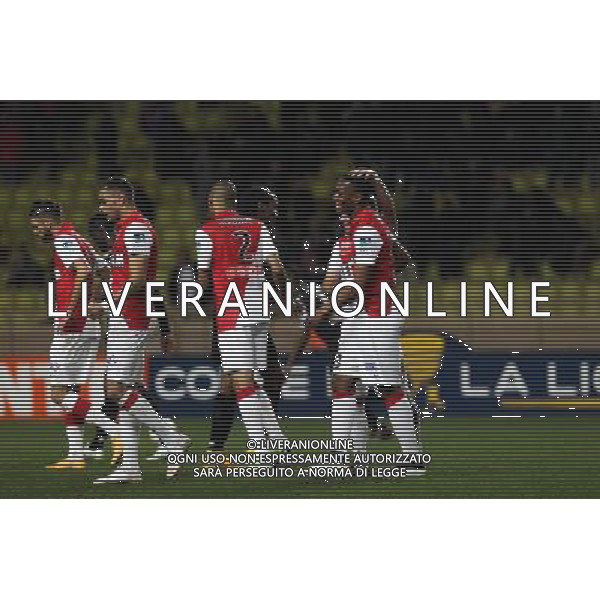 Joie Anthony MARTIAL - 14.01.2015 - Monaco / Guingamp - 1/4Finale Coupe de la Ligue Photo : Jean Christophe Magnenet / Icon Sport AG ALDO LIVERANI SAS ONLY ITALY