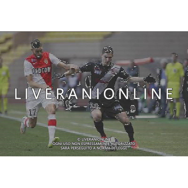 Yannick FERREIRA CARRASCO / Jeremy PIED - 14.01.2015 - Monaco / Guingamp - 1/4Finale Coupe de la Ligue Photo : Jean Christophe Magnenet / Icon Sport AG ALDO LIVERANI SAS ONLY ITALY