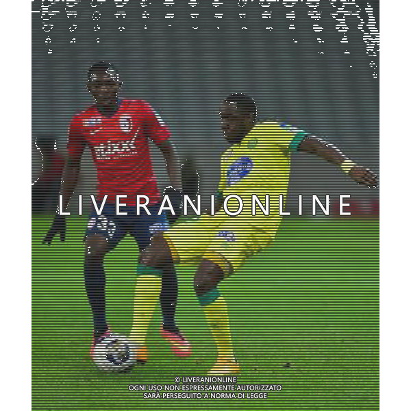 Issa CISSOKHO / Adama TRAORE - 14.01.2014 - Lille / Nantes - 1/4Finale Coupe de la Ligue Photo : Dave Winter / Icon Sport AG ALDO LIVERANI SAS ONLY ITALY