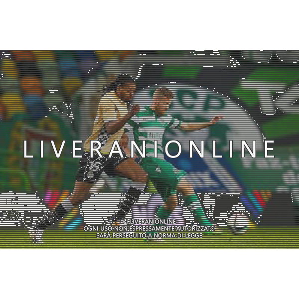Michael Uchebo / Oriol Rosell - 14.01.2015 - Sporting / Boavista -Coupe de la ligue du Portugal- Photo : Carlos Rodrigues / Icon Sport AG ALDO LIVERANI SAS ONLY ITALY