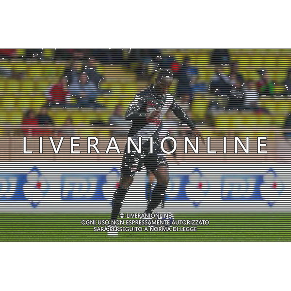 Brou Benjamin ANGOUA - 14.01.2015 - Monaco / Guingamp - 1/4Finale Coupe de la Ligue Photo : Jean Christophe Magnenet / Icon Sport AG ALDO LIVERANI SAS ONLY ITALY /Agenzia Aldo Liverani sas - ITALY ONLY - EDITORIAL USE ONLY