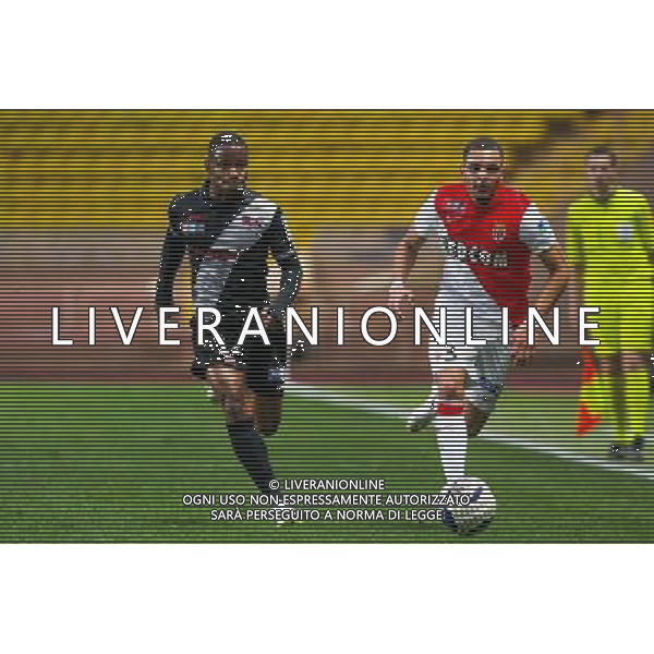 Claudio BEAUVUE / Layvin KURZAWA - 14.01.2015 - Monaco / Guingamp - 1/4Finale Coupe de la Ligue Photo : Jean Christophe Magnenet / Icon Sport AG ALDO LIVERANI SAS ONLY ITALY /Agenzia Aldo Liverani sas - ITALY ONLY - EDITORIAL USE ONLY