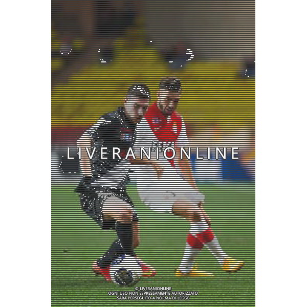 Jeremy PIED / Yannick FERREIRA CARRASCO - 14.01.2015 - Monaco / Guingamp - 1/4Finale Coupe de la Ligue Photo : Jean Christophe Magnenet / Icon Sport AG ALDO LIVERANI SAS ONLY ITALY /Agenzia Aldo Liverani sas - ITALY ONLY - EDITORIAL USE ONLY
