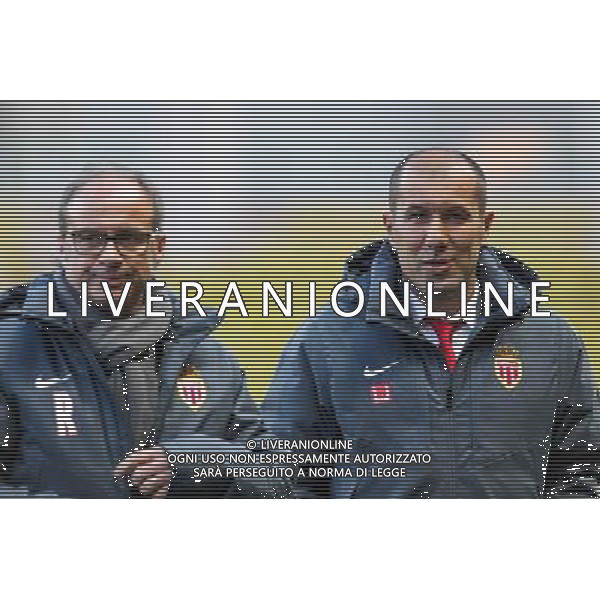Luis CAMPOS / Leonardo JARDIM - 14.01.2015 - Monaco / Guingamp - 1/4Finale Coupe de la Ligue Photo : Jean Christophe Magnenet / Icon Sport AG ALDO LIVERANI SAS ONLY ITALY /Agenzia Aldo Liverani sas - ITALY ONLY - EDITORIAL USE ONLY