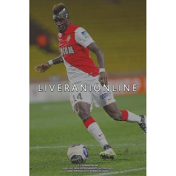 Tiemoue BAKAYOKO - 14.01.2015 - Monaco / Guingamp - 1/4Finale Coupe de la Ligue Photo : Jean Christophe Magnenet / Icon Sport AG ALDO LIVERANI SAS ONLY ITALY /Agenzia Aldo Liverani sas - ITALY ONLY - EDITORIAL USE ONLY