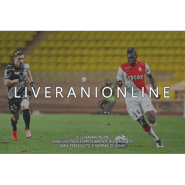Tiemoue BAKAYOKO - 14.01.2015 - Monaco / Guingamp - 1/4Finale Coupe de la Ligue Photo : Jean Christophe Magnenet / Icon Sport AG ALDO LIVERANI SAS ONLY ITALY /Agenzia Aldo Liverani sas - ITALY ONLY - EDITORIAL USE ONLY