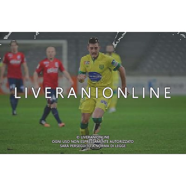 Jordan VERETOUT - 14.01.2014 - Lille / Nantes - 1/4Finale Coupe de la Ligue Photo : Dave Winter / Icon Sport AG ALDO LIVERANI SAS ONLY ITALY /Agenzia Aldo Liverani sas - ITALY ONLY - EDITORIAL USE ONLY