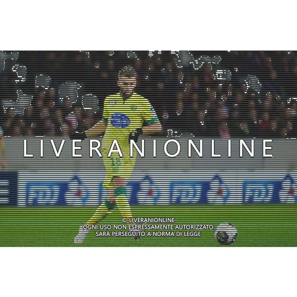 Lucas DEAUX - 14.01.2014 - Lille / Nantes - 1/4Finale Coupe de la Ligue Photo : Dave Winter / Icon Sport AG ALDO LIVERANI SAS ONLY ITALY /Agenzia Aldo Liverani sas - ITALY ONLY - EDITORIAL USE ONLY