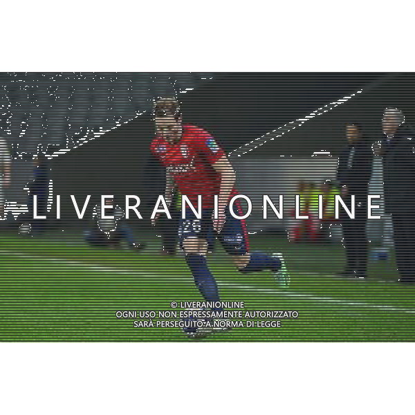 Nolan ROUX - 14.01.2014 - Lille / Nantes - 1/4Finale Coupe de la Ligue Photo : Dave Winter / Icon Sport AG ALDO LIVERANI SAS ONLY ITALY /Agenzia Aldo Liverani sas - ITALY ONLY - EDITORIAL USE ONLY