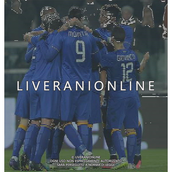 Coppa Italia TIM Cup 2014/2015 Ottavi di Finale Torino - 15.01.2015 Juventus-Verona Nella Foto: pereyra esultanza dopo il gol /Ph.Vitez-Ag. Aldo Liverani