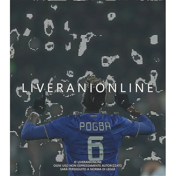 Coppa Italia TIM Cup 2014/2015 Ottavi di Finale Torino - 15.01.2015 Juventus-Verona Nella Foto: pogba esultanza dopo il gol /Ph.Vitez-Ag. Aldo Liverani